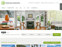Tablet Screenshot of hoganassociatesre.com